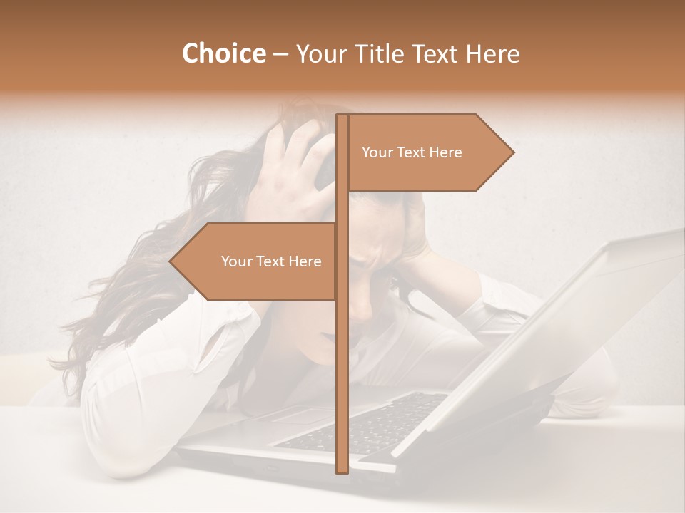 Heavy Intelligence Affliction PowerPoint Template
