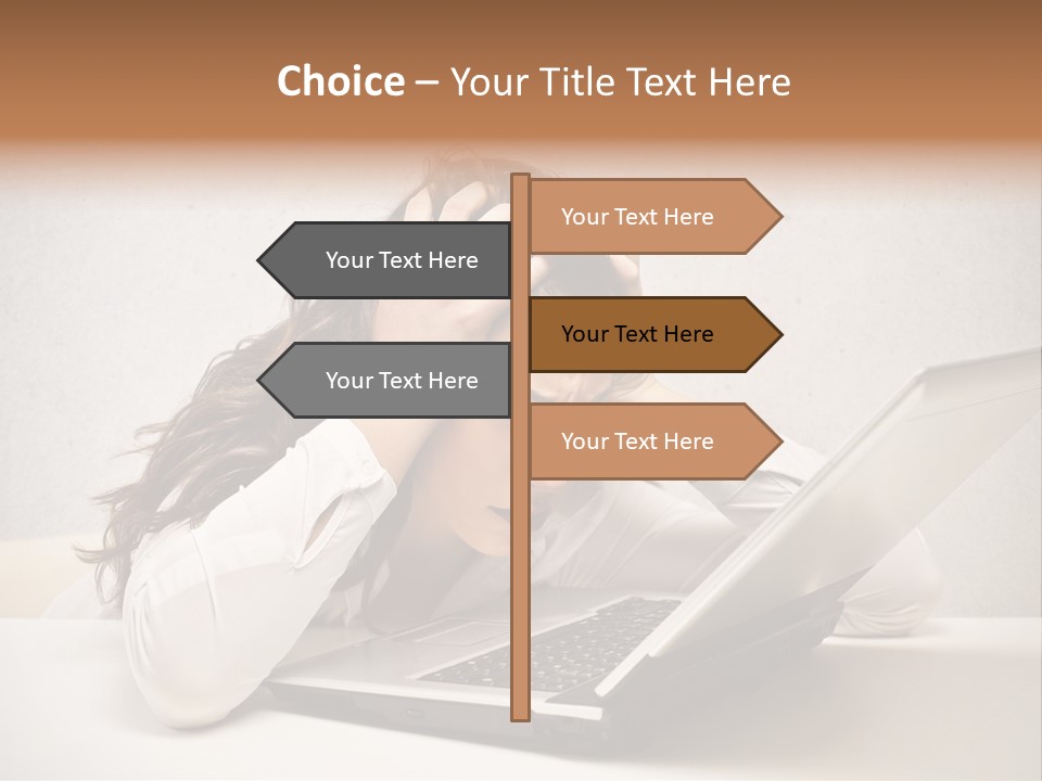 Heavy Intelligence Affliction PowerPoint Template