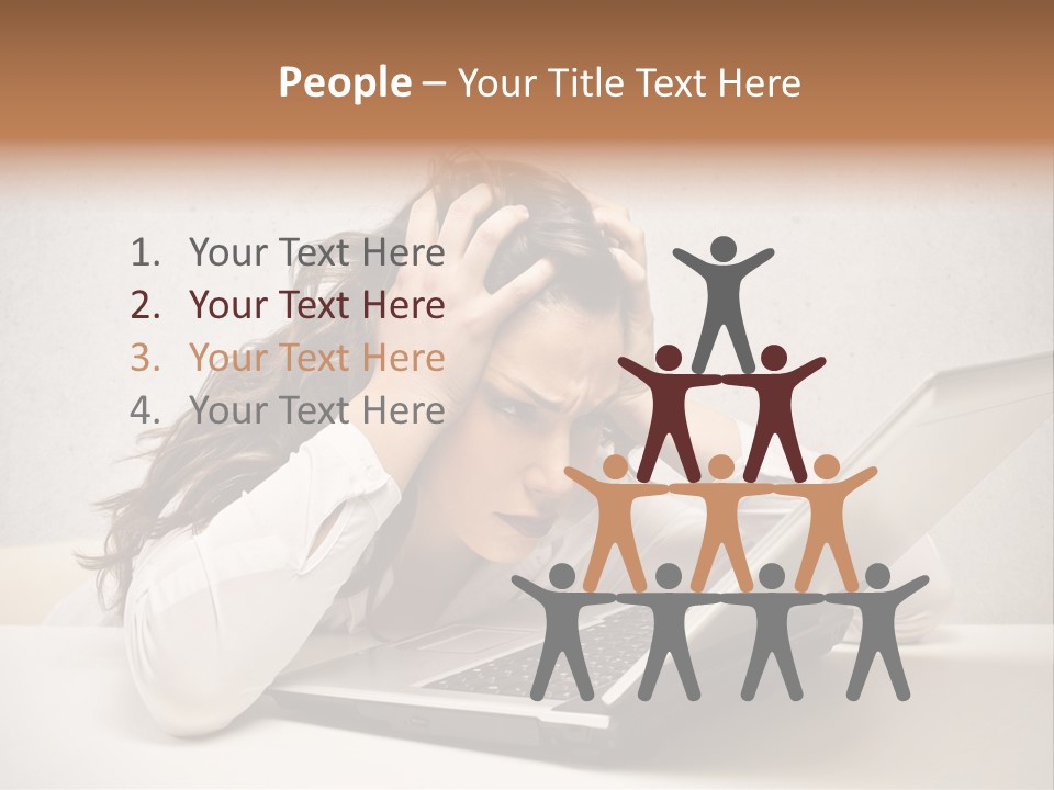 Heavy Intelligence Affliction PowerPoint Template