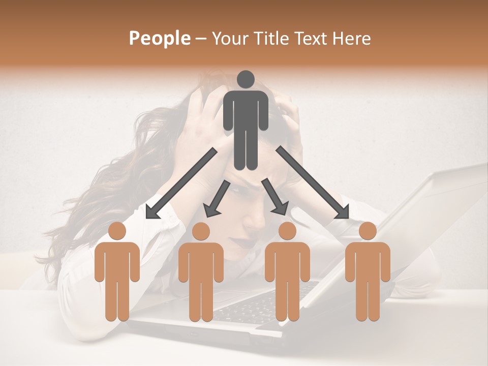 Heavy Intelligence Affliction PowerPoint Template