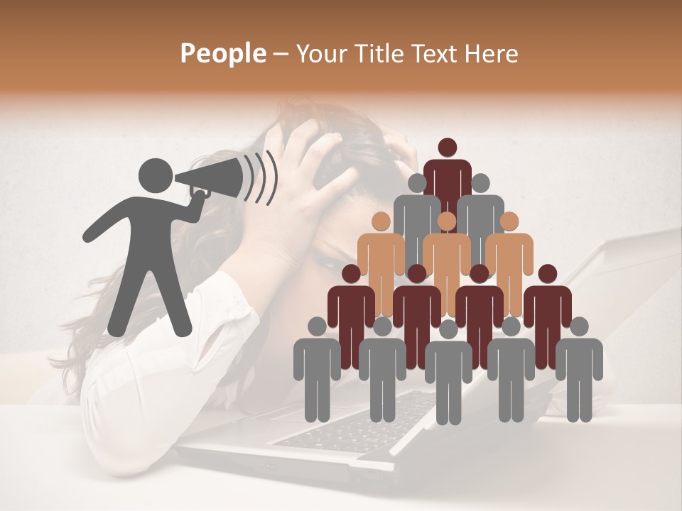 Heavy Intelligence Affliction PowerPoint Template