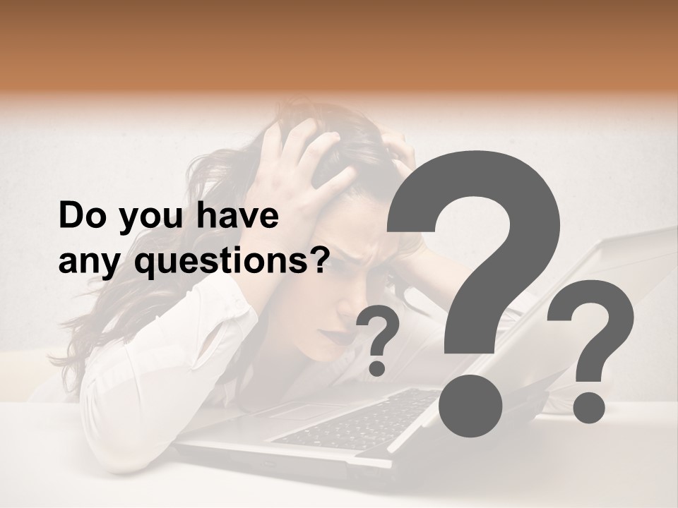 Heavy Intelligence Affliction PowerPoint Template