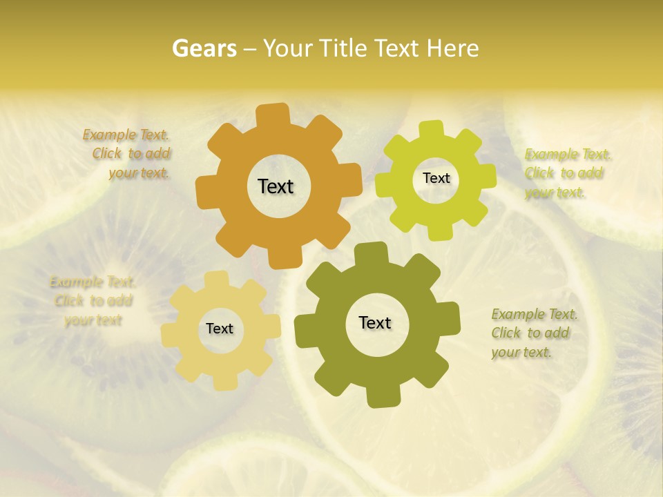 Breakfast Freshness Group PowerPoint Template