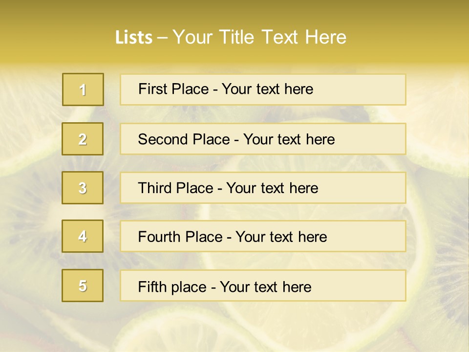 Breakfast Freshness Group PowerPoint Template