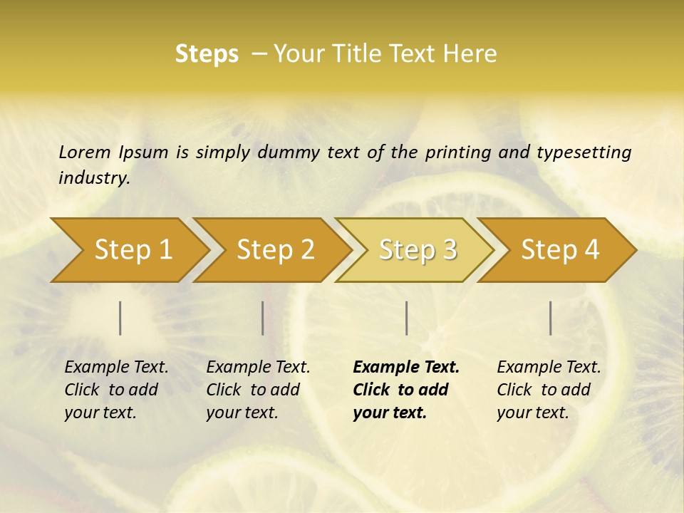 Breakfast Freshness Group PowerPoint Template