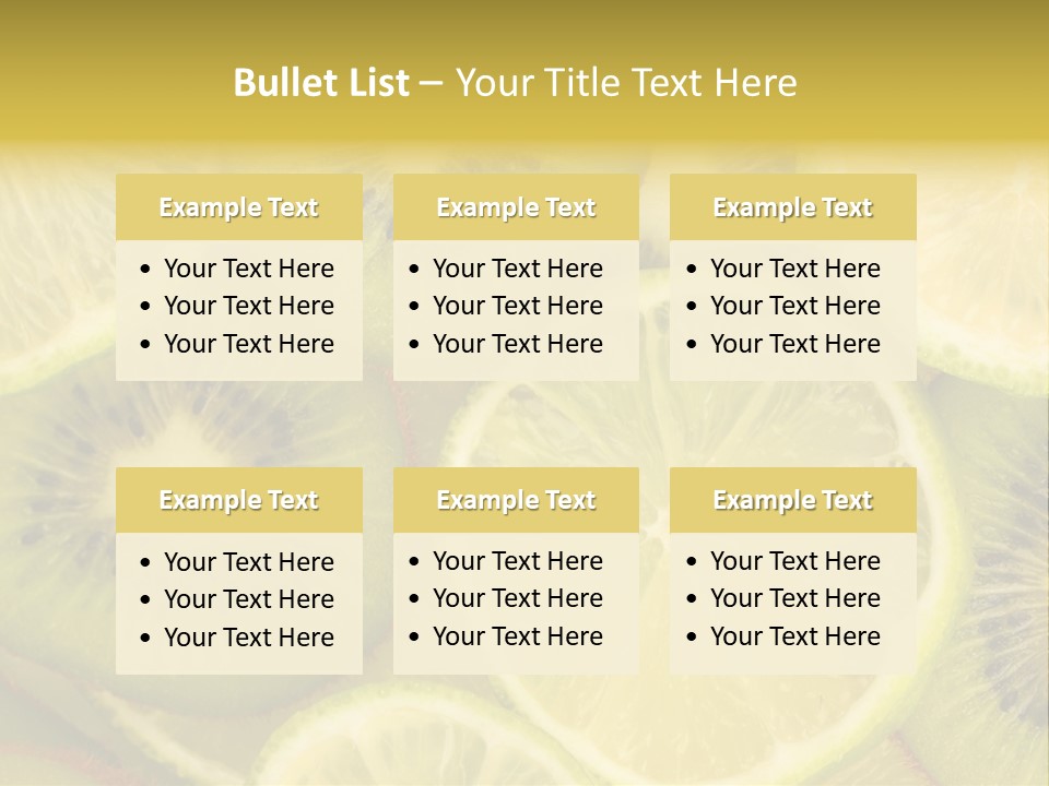 Breakfast Freshness Group PowerPoint Template