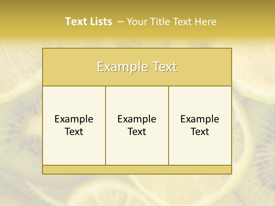 Breakfast Freshness Group PowerPoint Template