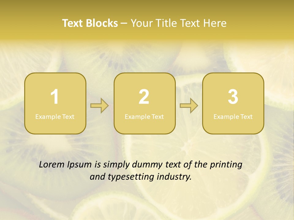 Breakfast Freshness Group PowerPoint Template