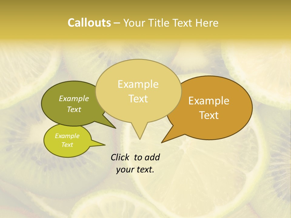 Breakfast Freshness Group PowerPoint Template