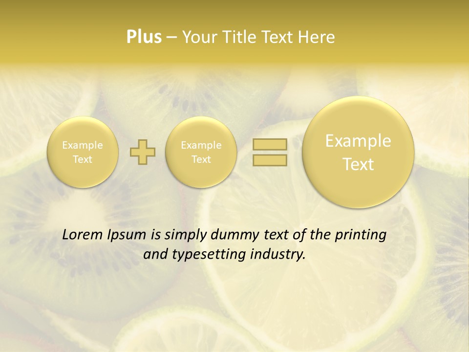 Breakfast Freshness Group PowerPoint Template