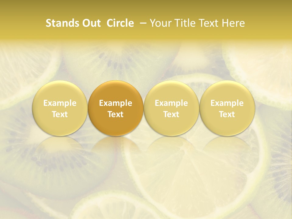 Breakfast Freshness Group PowerPoint Template