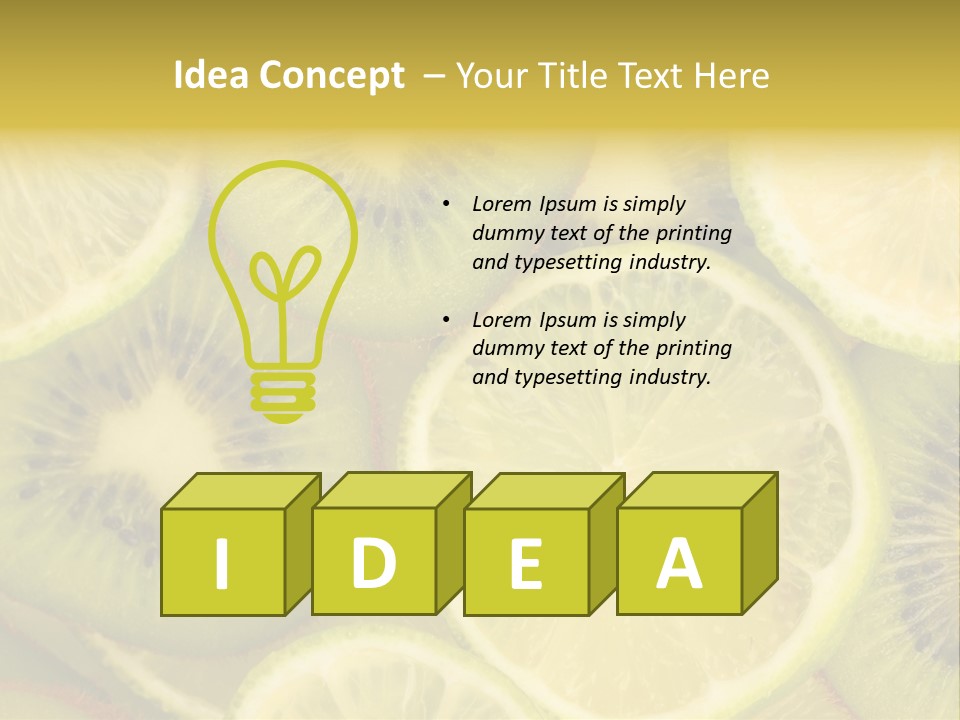 Breakfast Freshness Group PowerPoint Template