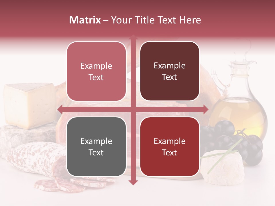 Freshness Meal Assorted PowerPoint Template