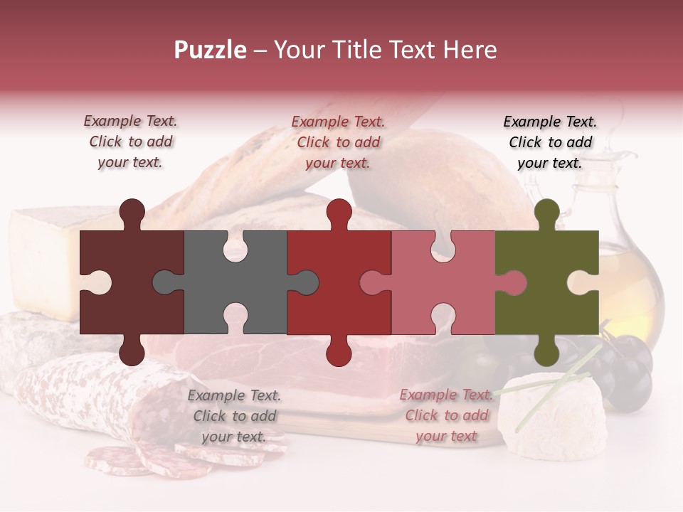 Freshness Meal Assorted PowerPoint Template