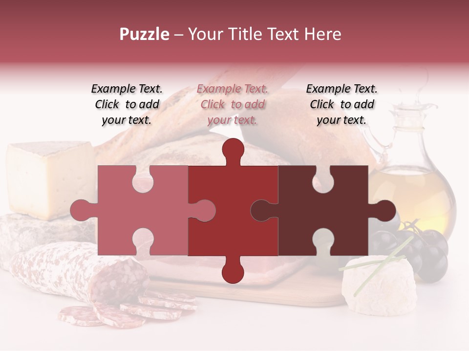 Freshness Meal Assorted PowerPoint Template