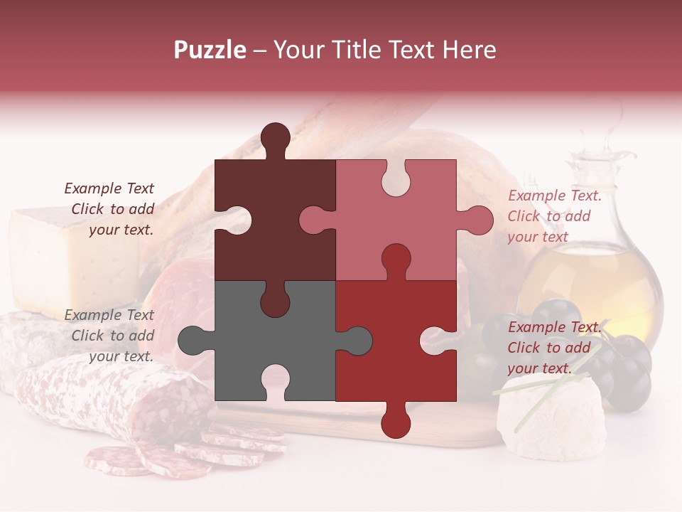 Freshness Meal Assorted PowerPoint Template