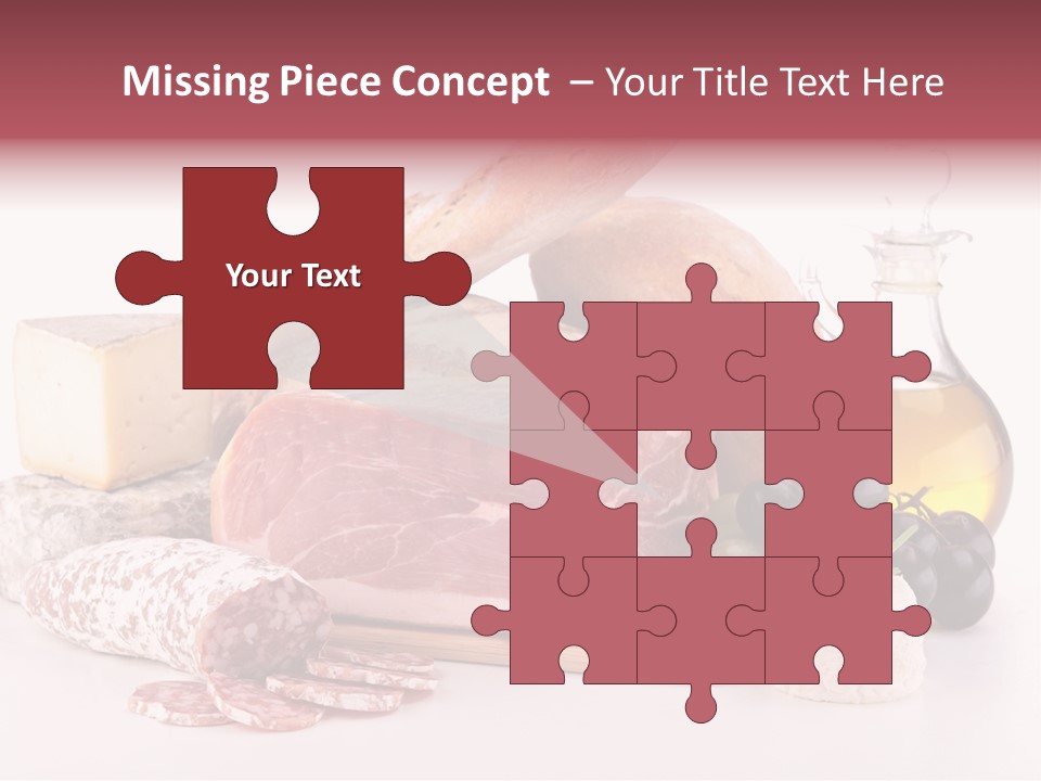 Freshness Meal Assorted PowerPoint Template