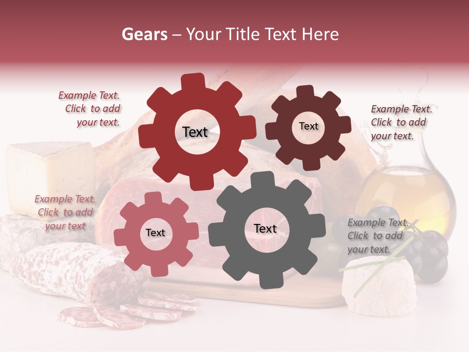Freshness Meal Assorted PowerPoint Template