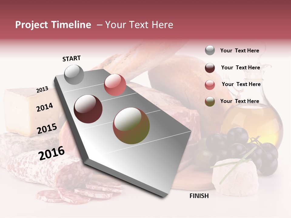 Freshness Meal Assorted PowerPoint Template