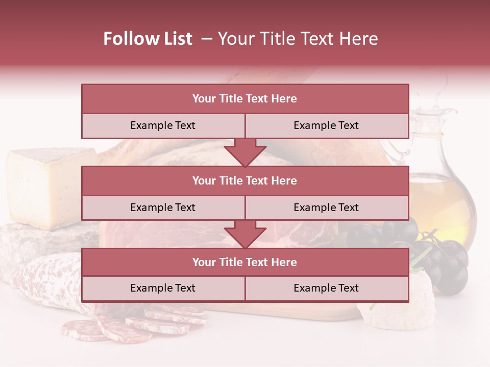 Freshness Meal Assorted PowerPoint Template