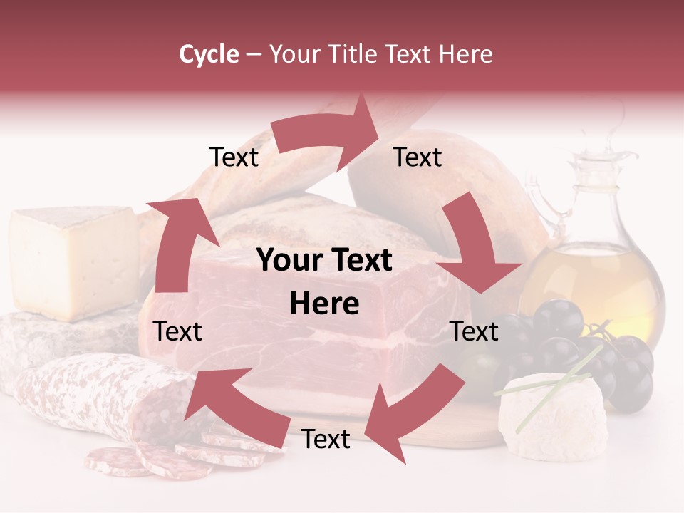 Freshness Meal Assorted PowerPoint Template