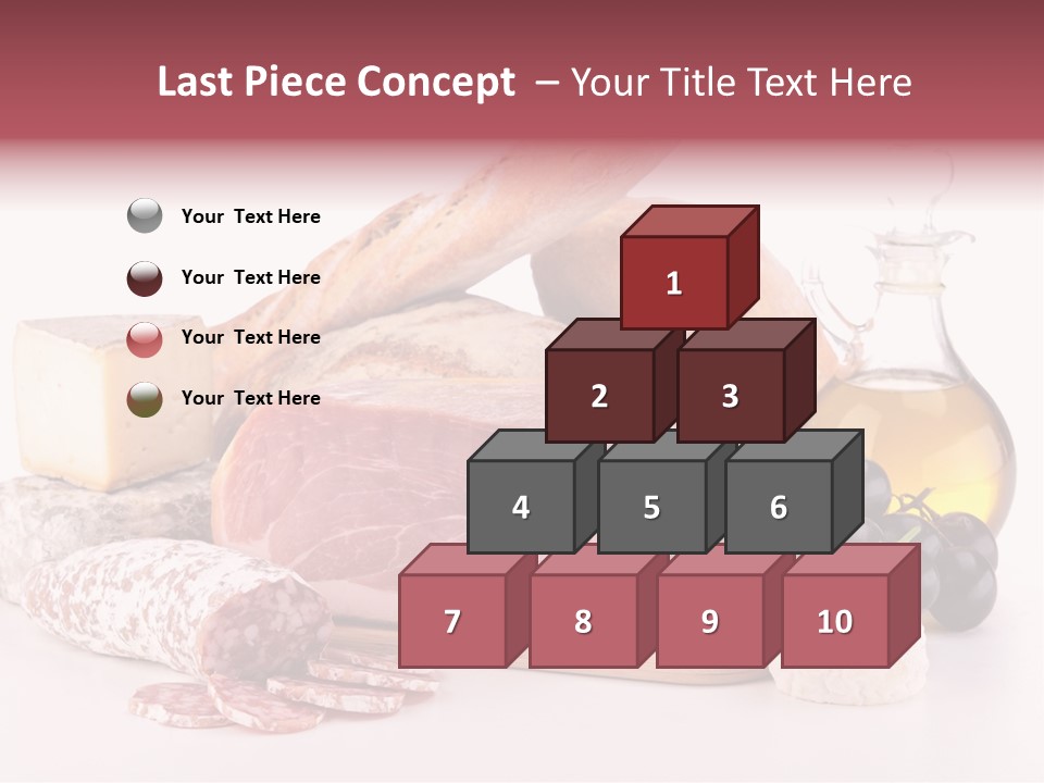 Freshness Meal Assorted PowerPoint Template