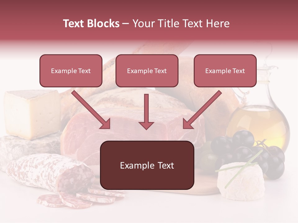 Freshness Meal Assorted PowerPoint Template