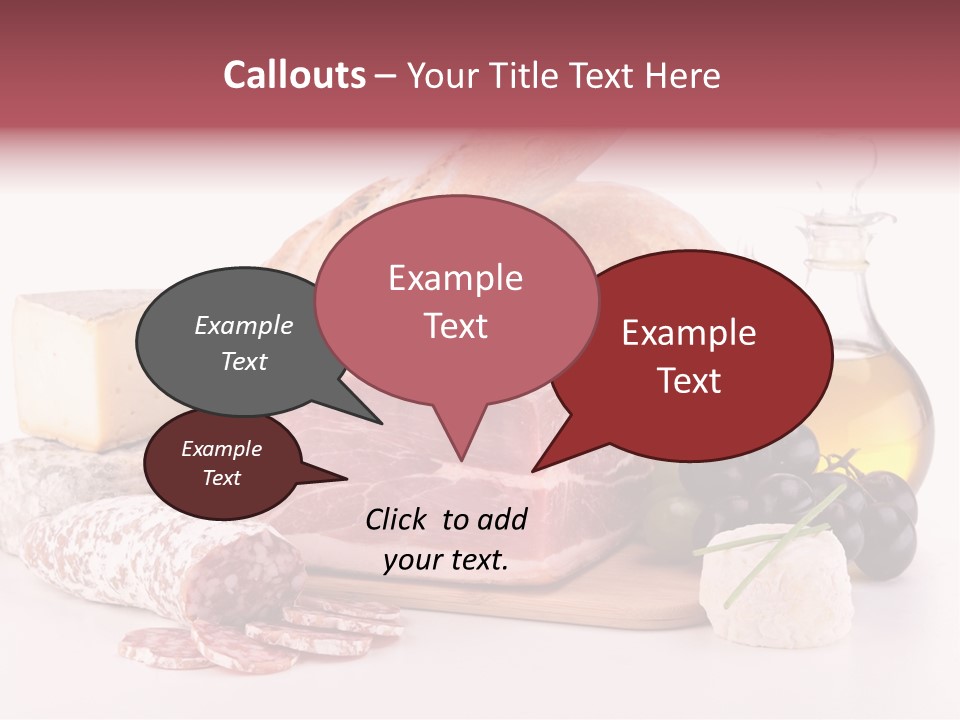 Freshness Meal Assorted PowerPoint Template