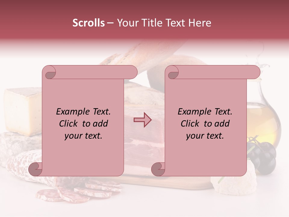 Freshness Meal Assorted PowerPoint Template