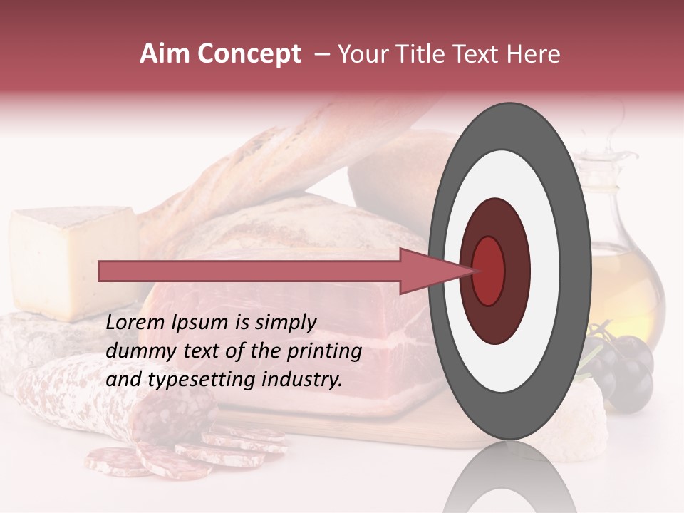 Freshness Meal Assorted PowerPoint Template