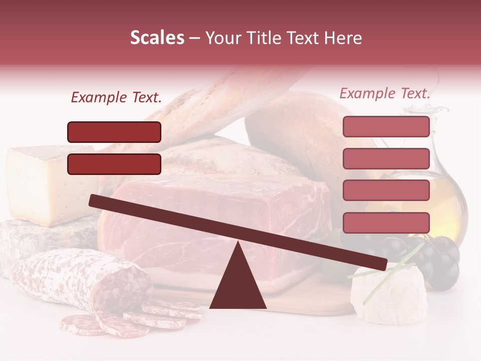 Freshness Meal Assorted PowerPoint Template