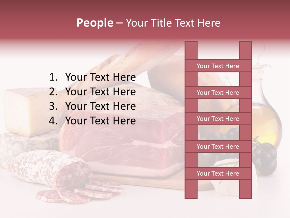 Freshness Meal Assorted PowerPoint Template