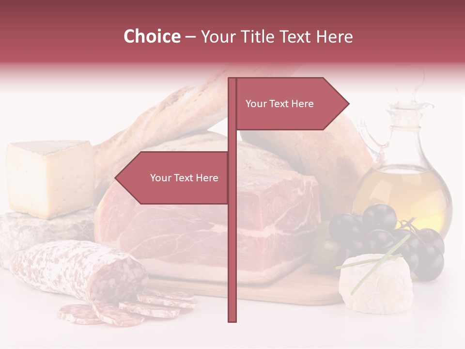 Freshness Meal Assorted PowerPoint Template