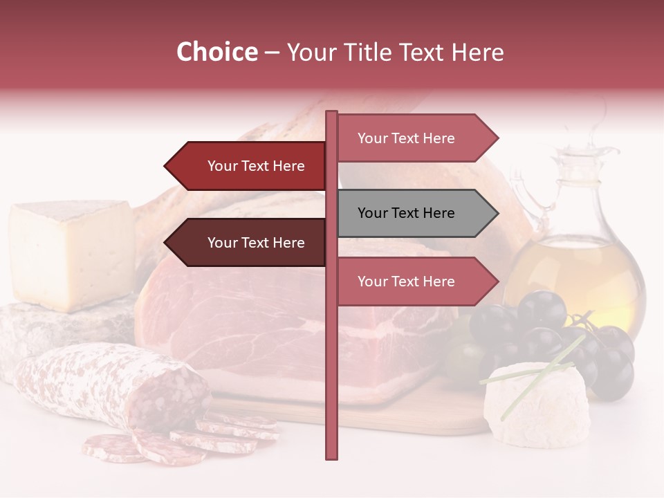 Freshness Meal Assorted PowerPoint Template