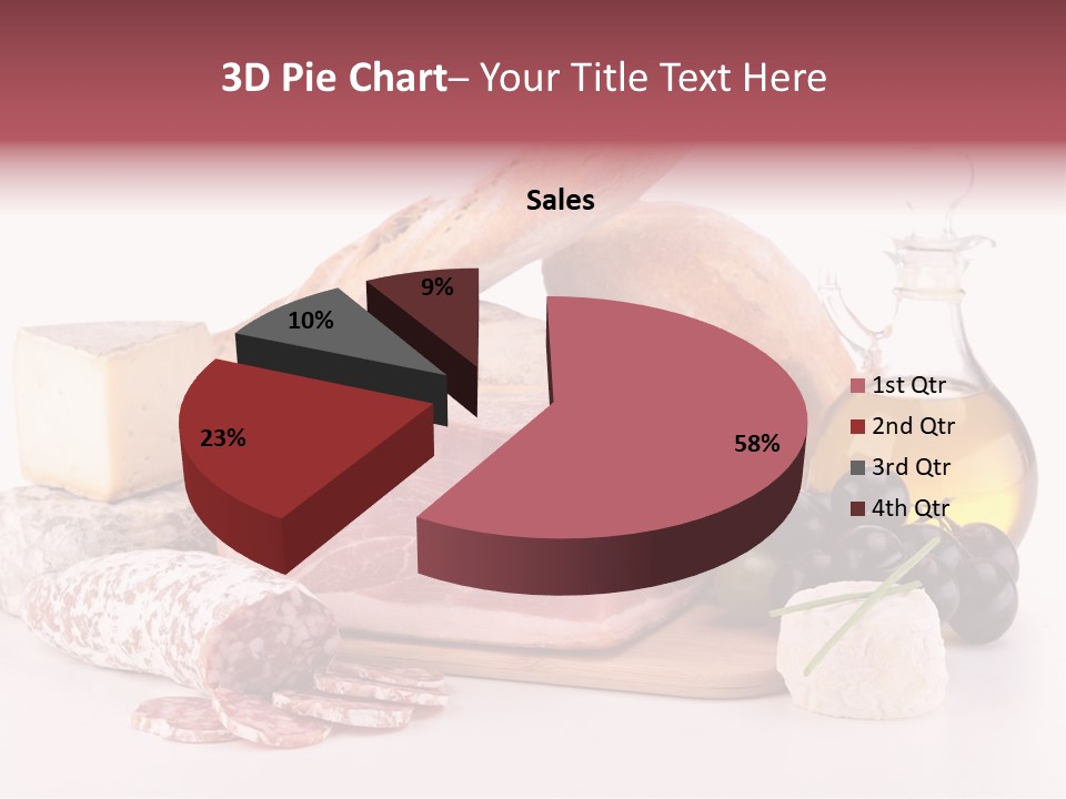 Freshness Meal Assorted PowerPoint Template