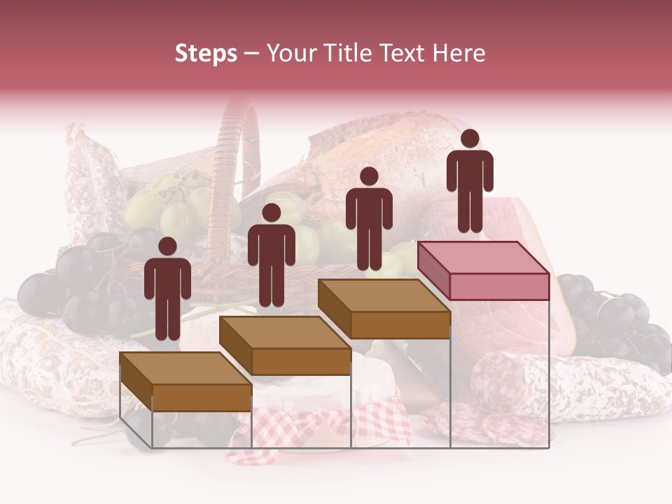 Bunch Dinner Fruit PowerPoint Template