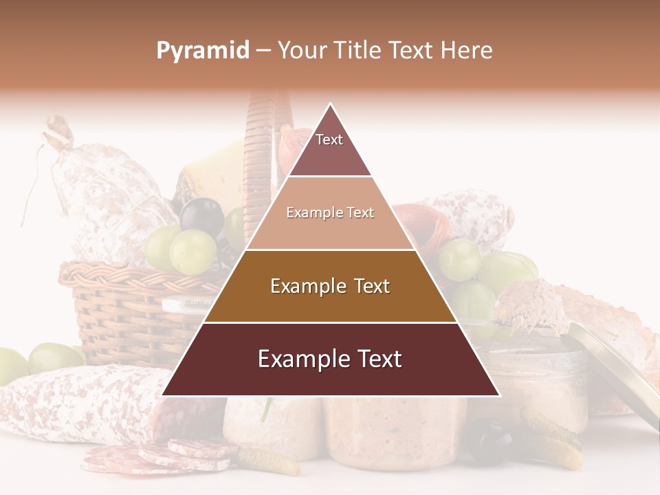 Salami Canard Grape PowerPoint Template