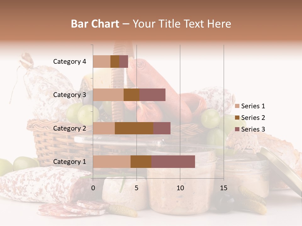 Salami Canard Grape PowerPoint Template
