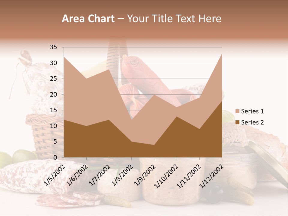 Salami Canard Grape PowerPoint Template