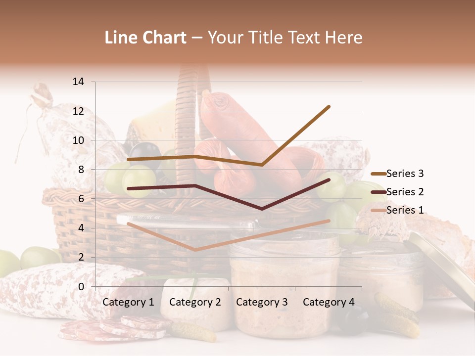 Salami Canard Grape PowerPoint Template