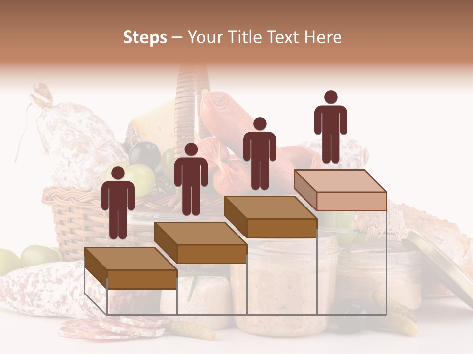 Salami Canard Grape PowerPoint Template