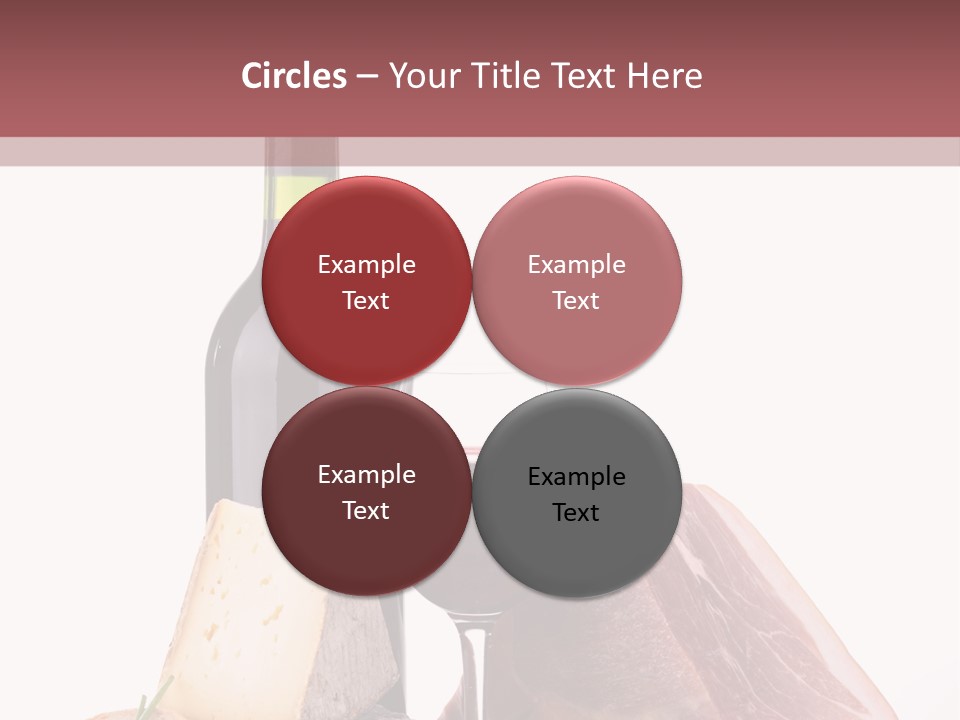 French Ham Gruyere PowerPoint Template