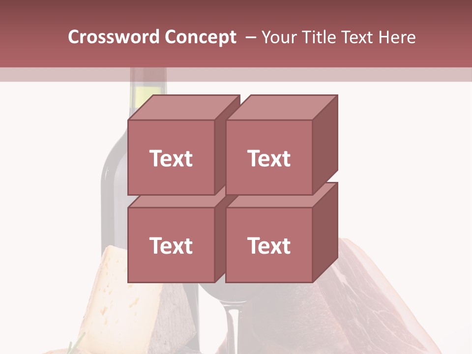 French Ham Gruyere PowerPoint Template
