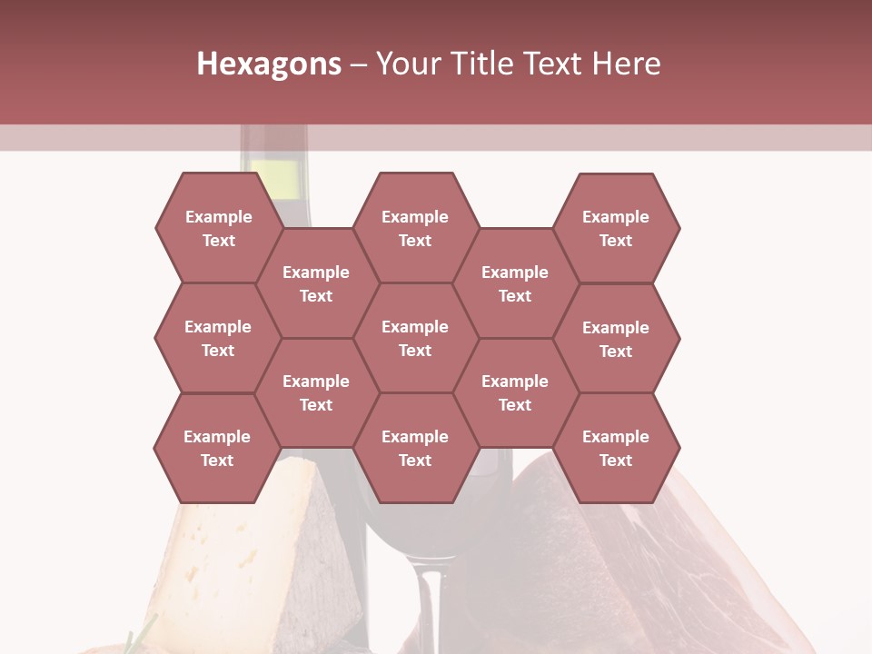 French Ham Gruyere PowerPoint Template