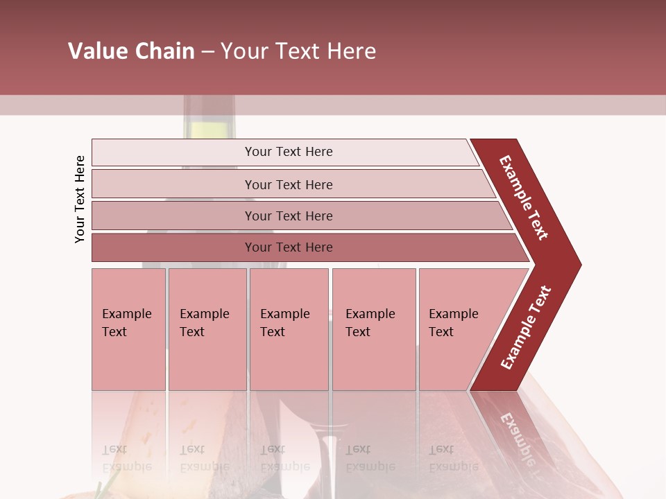 French Ham Gruyere PowerPoint Template