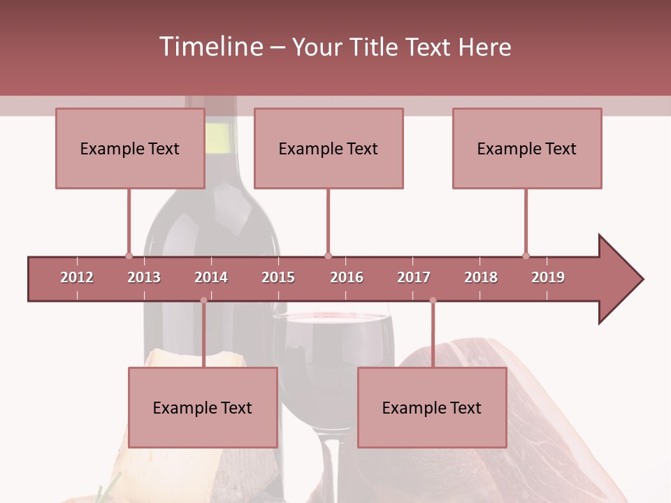 French Ham Gruyere PowerPoint Template