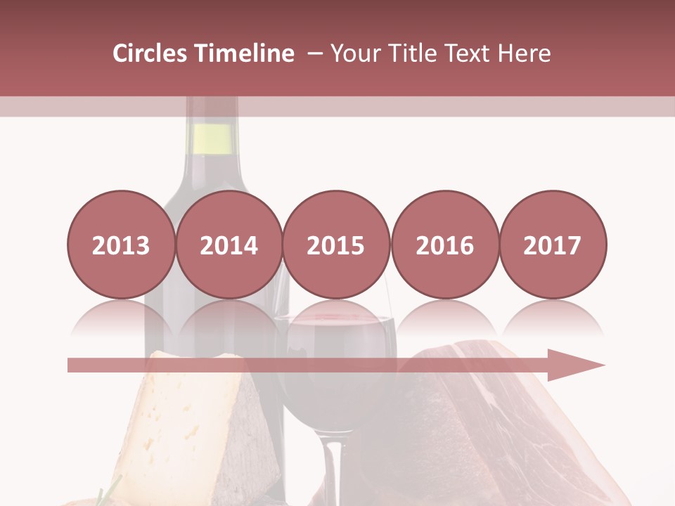 French Ham Gruyere PowerPoint Template