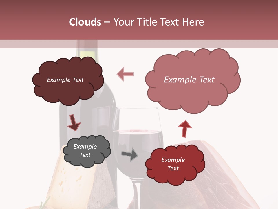 French Ham Gruyere PowerPoint Template