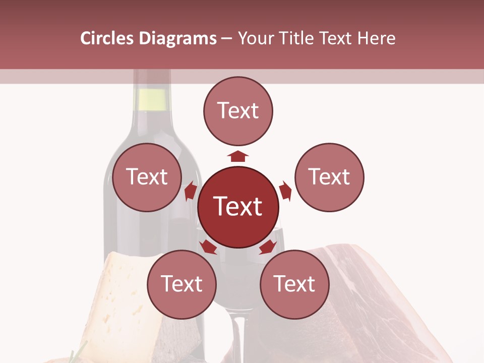 French Ham Gruyere PowerPoint Template