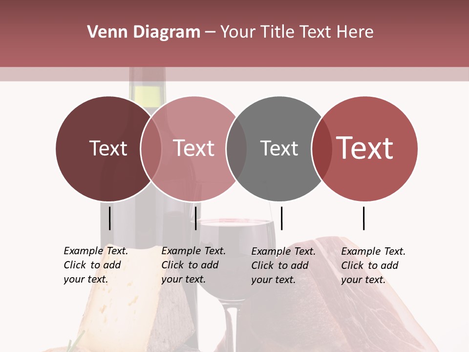 French Ham Gruyere PowerPoint Template